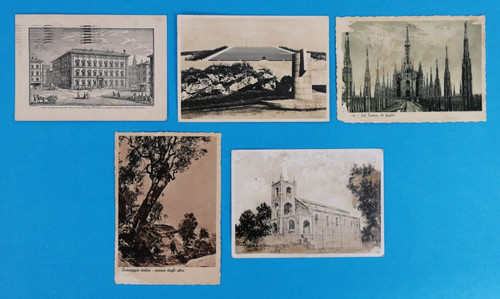 Lotto cartoline italia - 5,