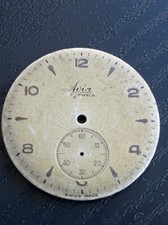 Raro quadrante AVIA 15 JEWELS per orologio vintage 31,25 mm SWISS MADE