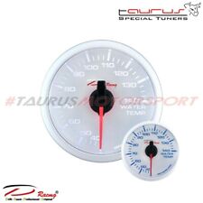 Manometro Temperatura Acqua 40-140? tuning DEPO Racing Bianco strumento 52mm