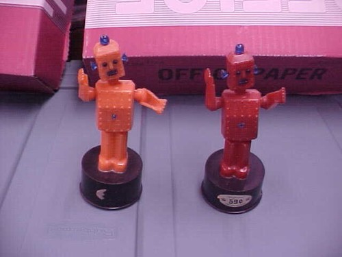 Robot pupazzo vintage hong - robot,