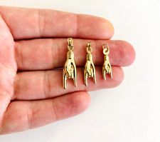 Ciondolo Mano Cornuto in VERO