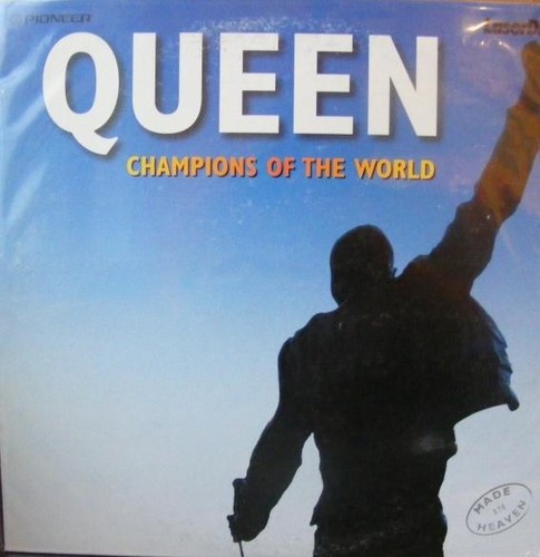 Queen champions the world - champions,