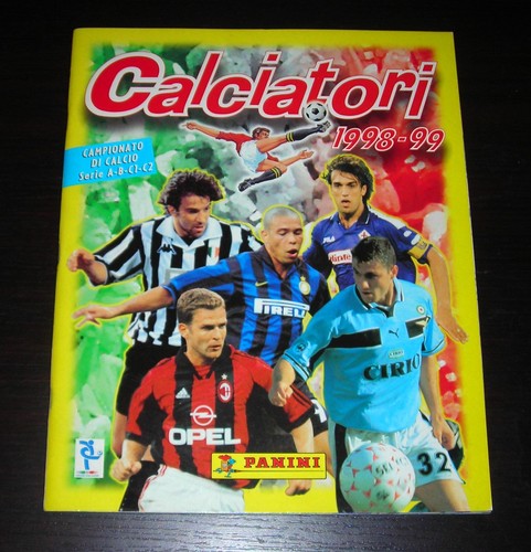 Calciatori panini 1998 - calciatori, 1998-99