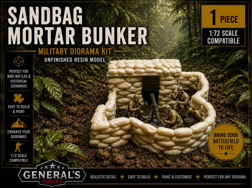 Diorama bunker mortaio sacca