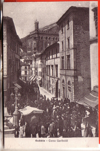 Cartolina gubbio fp - , non