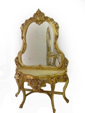 Console entratina con specchio