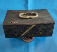 Antica cassetta porta soldi in