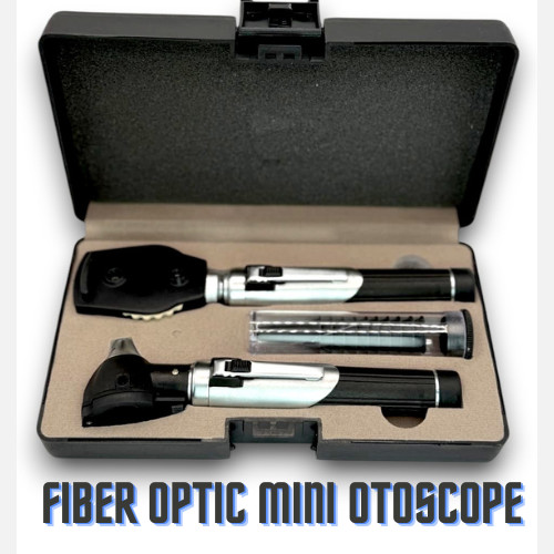 Set diagnostico mini otoscopio