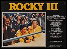 1982 * Locandina Fotobusta "Rocky III - Sylvester Stallone, Talia Shire" Drammat