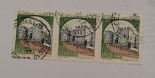 FRANCOBOLLI 400 LIRE CASTELLI