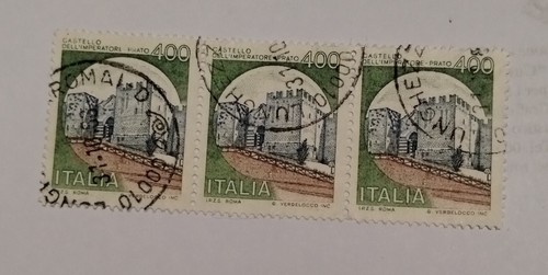 Francobolli 400 lire castelli - francobolli,