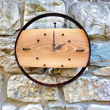 Orologio parete artigianale - orologio,