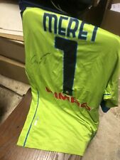 Maglia ORIGINALE autografata di Alex MERET del 17 ottobre 2020 Napoli-Atalanta
