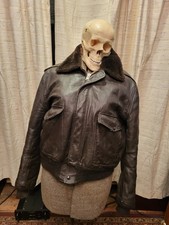 Giacca da volo bomber pelle