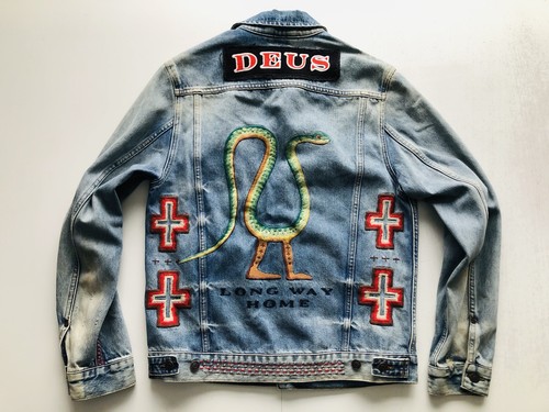 Giacca denim deus machina - giacca, ex