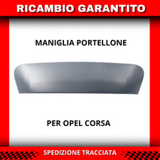 Maniglia apertura bagagliaio