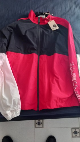 Giacca vento carhartt - vento, rossa