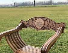 Schienale Sedia Savonarola personalizzato