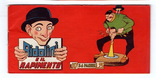 Fumetto striscia ridolini - striscia,