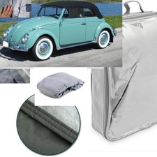 TELO COPRIAUTO TELATO FELPATO PER VOLKSWAGEN MAGGIOLINO CABRIOLET ANNO 1963
