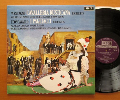 Set 490 cavalleria rusticana - rusticana, i