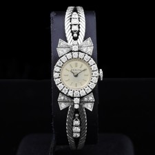 Zenith lady 60s 18 kt white