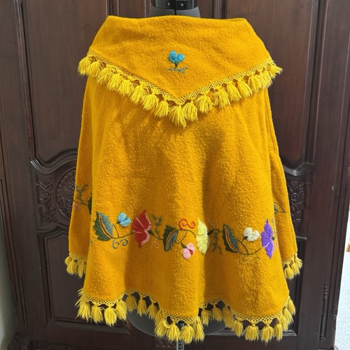 Poncho vintage yolanda - in, lana