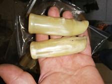 Manopole da bicicletta in osso