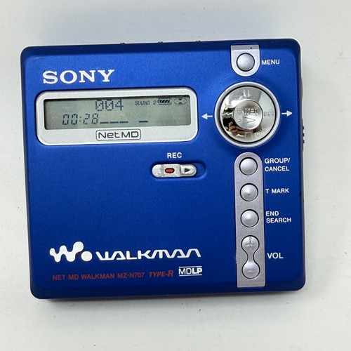 Sony netmd walkman - netmd,