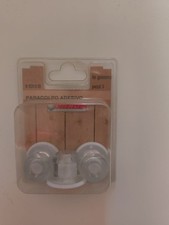 Paracolpo adesivo in gomma trasparente adatto per porte e finestre 3 pezzi