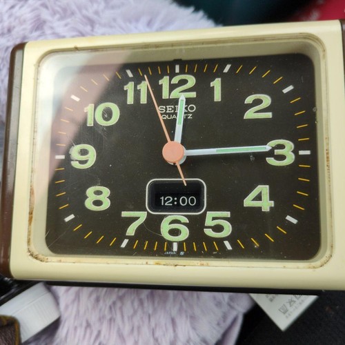 Sveglia seiko retrò qp657 - sveglia,
