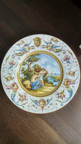 Tre piatti grandi - grandi, ceramica