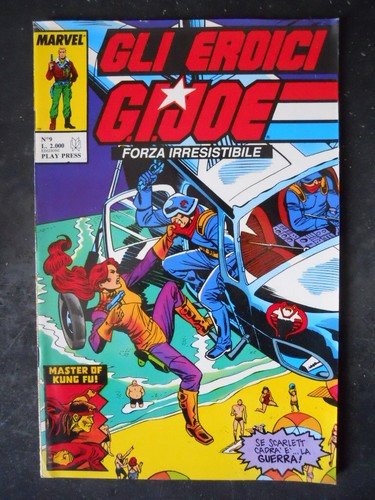Joe marvel play press - gi,