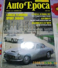 AUTO D'EPOCA  RIVISTA DICEMBRE