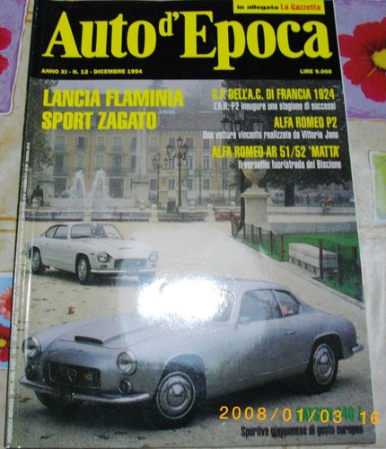 Auto epoca rivista - d'epoca,
