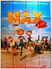 MAX AND CO Affiche Cinéma /