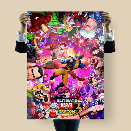 Ultimate marvel poster - vs.,