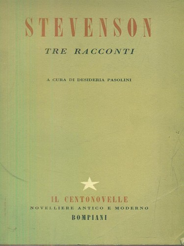 Tre racconti stevenson - tre,