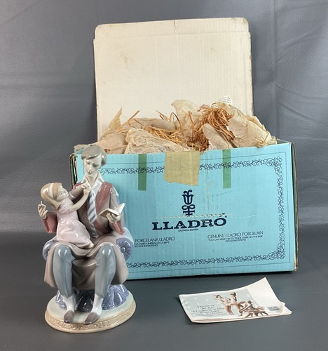 Rara statuina lladro papà - lladro, "papà"