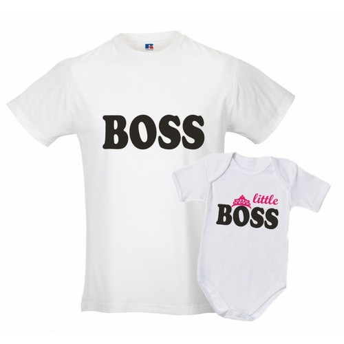 Coppia shirt tutina - t-shirt, padre
