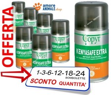 Copyr KENYASAFE EXTRA Bombolette → 1/ 3/ 6/ 12/ 18/ 24 - Ricariche per erogatore