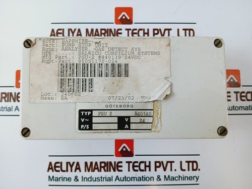 Salen wicander marine psu 2 - &,