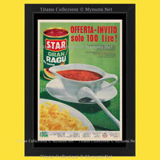 Anni '60  * Pubblicità Originale "Star, Offerta-Invito Solo 100 Lire!" Cornice