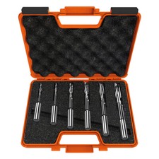 Set con punte elicoidali per - con,