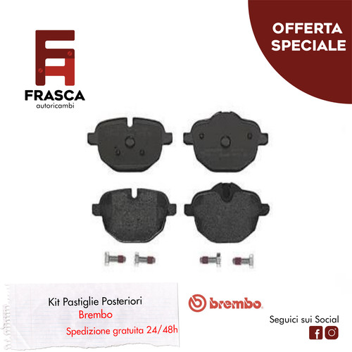Pastiglie freno posteriori - pastiglie,