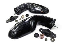 Coppia specchietti carbon look