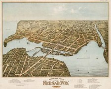 Poster - Neenah WI Mappa