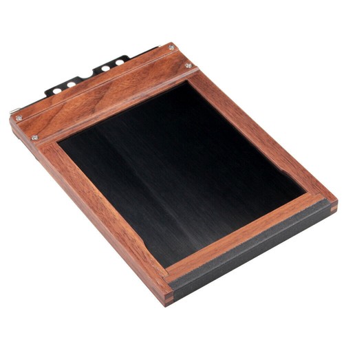 Walnut wood 4x5 sheet film - wood,