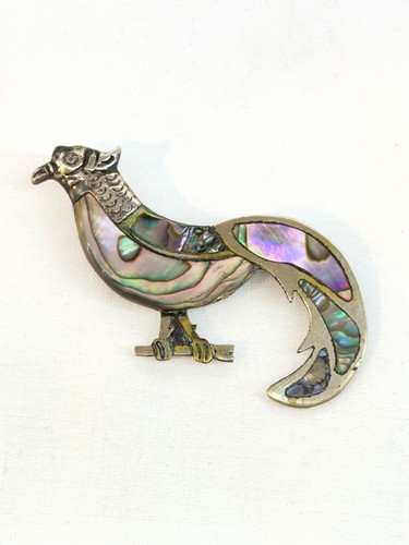 Spilla vintage taxco argento - spilla,