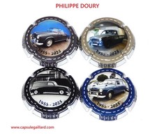 NEWS - SERIE DE 4 CAPSULES DE CHAMPAGNE PHILIPPE DOURY - 240 Ex